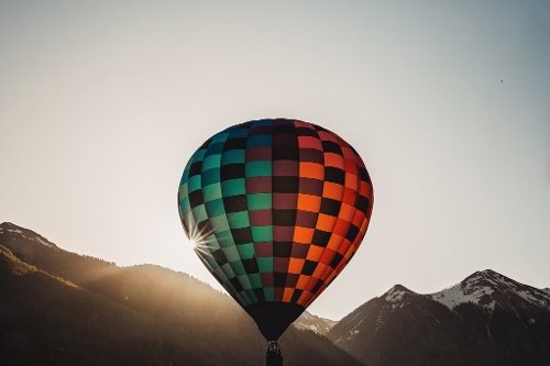 Balade en montgolfière